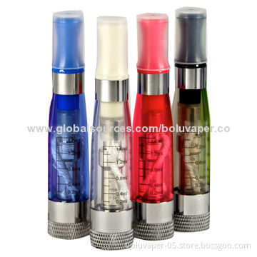 Dis-mountable Electronic Cigarette Atomizers with 650/900/1,100mAh Battery Capacity